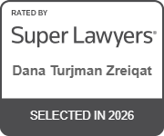 Rated by Super Lawyers | Dana Turjman Zreiqat | Selected In 2026
